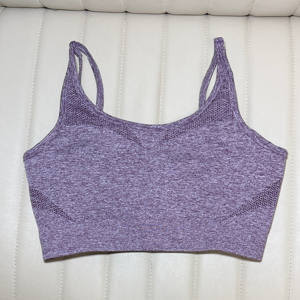 Purple AYBL Sports Bra Size Large Activewear